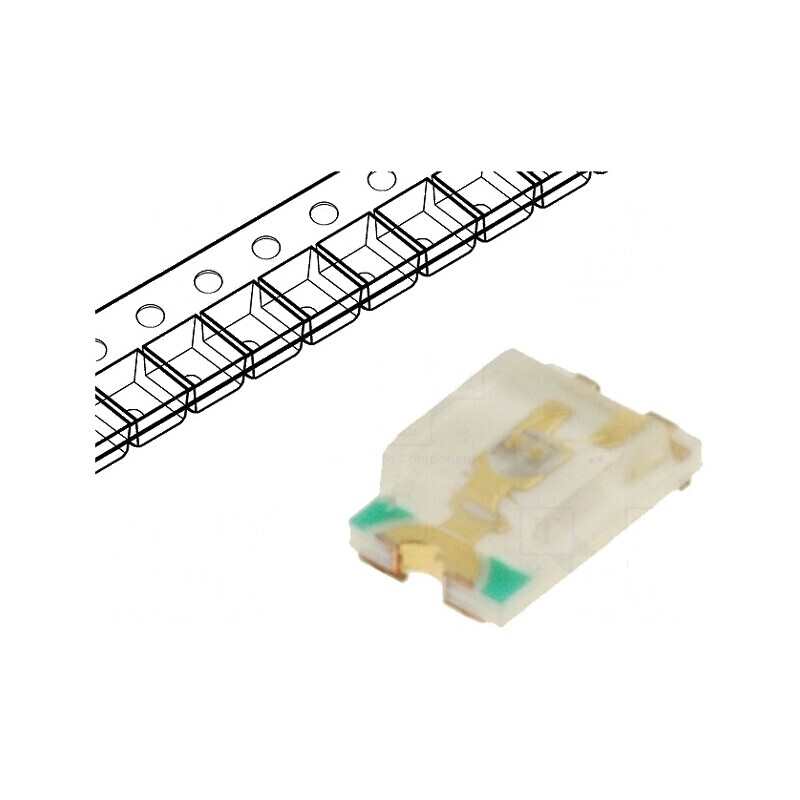 LED SMD 0805 Albastru 150-200mcd 2x1,25x0,68mm 120° 20mA | Electronic-mag.ro | Componente Electronice LED SMD 0805 Albastru 150-200mcd 2x1,25x0,68mm 120° 20mA | Electronic-mag.ro | Componente Electronice