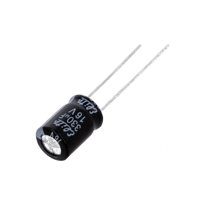 Condensator electrolitic THT 330uF 16V 8x11.5mm ±20% | Electronic-mag.ro | Componente Electronice Condensator electrolitic THT 330uF 16V 8x11.5mm ±20% | Electronic-mag.ro | Componente Electronice