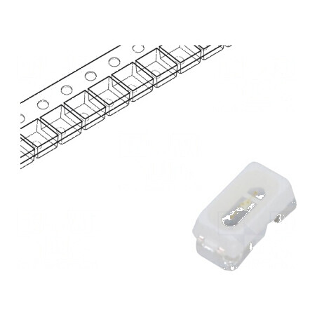 LED SMD 3014 PLCC2 Verde 1000-2300mcd 120° 20mA | Electronic-mag.ro | Componente Electronice