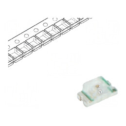 LED SMD 0603 portocalie 70-260mcd 1,6x0,8x0,7mm 20mA | Electronic-mag.ro | Componente Electronice