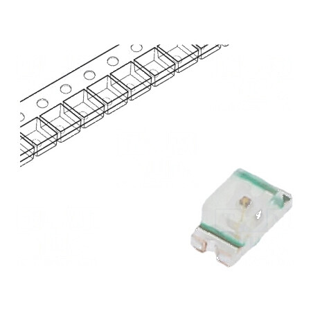 LED SMD 0603 galben 70-200mcd 1,6x0,8x0,7mm 140° 1,8-2,4V | Electronic-mag.ro | Componente Electronice
