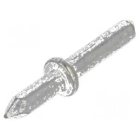Vârf pin de lipire THT cositorit nichelat alamă 1,3mm | Electronic-mag.ro | Componente Electronice