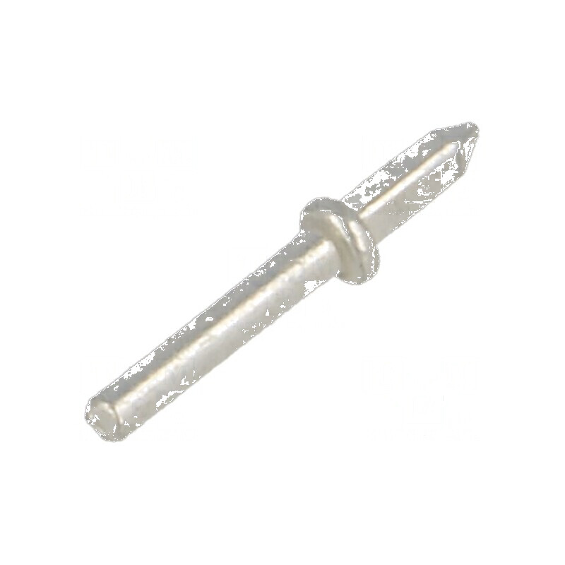 Vârf pin de lipire THT argintat alamă 1mm x 10mm | Electronic-mag.ro | Componente Electronice