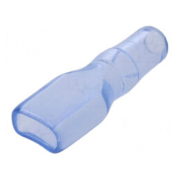 Carcase terminale 6,5mm Ø pentru conectori 6,3mm, 3mm drept | Electronic-mag.ro | Componente Electronice