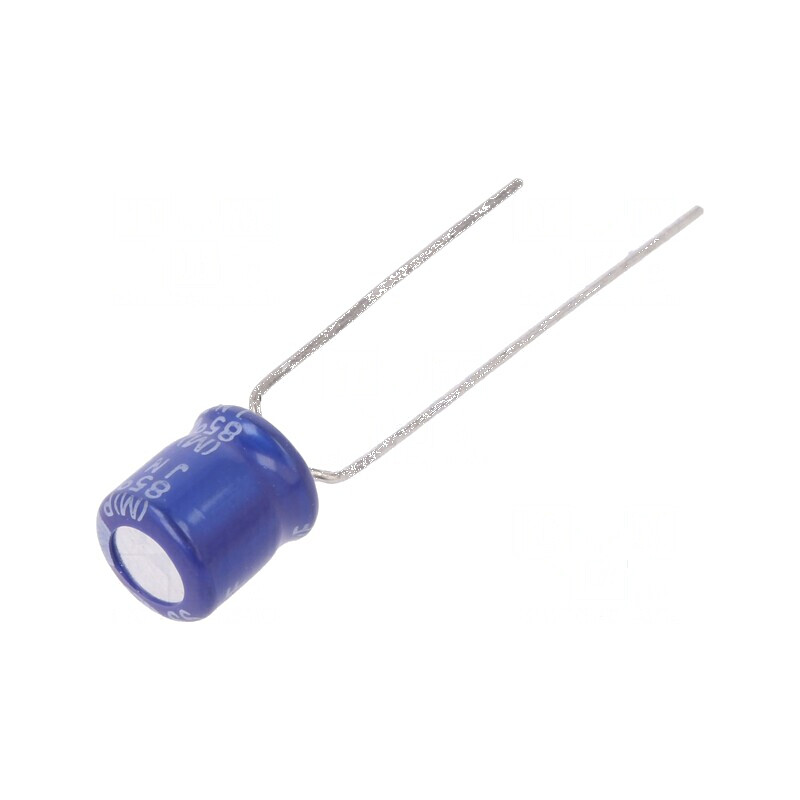 Condensator electrolitic THT 220uF 6,3V 6,3x7mm ±20% | Electronic-mag.ro | Componente Electronice