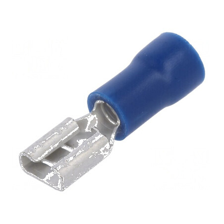 Terminal plat 4,8mm mamă 1,5÷2,5mm2 crimpat pe cablu | Electronic-mag.ro | Componente Electronice