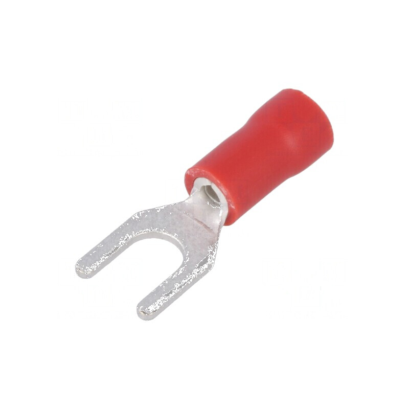 Furcă M4 Ø 4,3mm 0,5÷1mm2 crimpată pe cablu izolată | Electronic-mag.ro | Componente Electronice Furcă M4 Ø 4,3mm 0,5÷1mm2 crimpată pe cablu izolată | Electronic-mag.ro | Componente Electronice