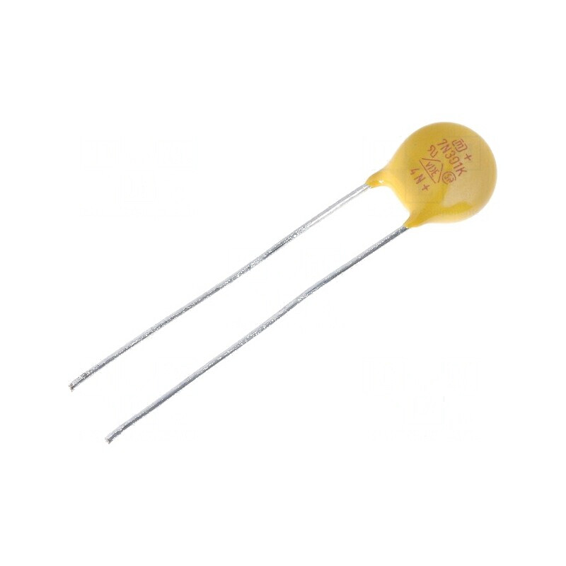 Varistor oxid de metal THT 250VAC 320VDC 390V ±10% 1,2kA 26J | Electronic-mag.ro | Componente Electronice