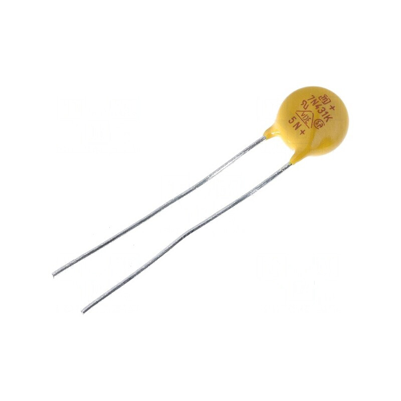 Varistor oxid de metal THT 275VAC 350VDC 1,2kA 29J | Electronic-mag.ro | Componente Electronice