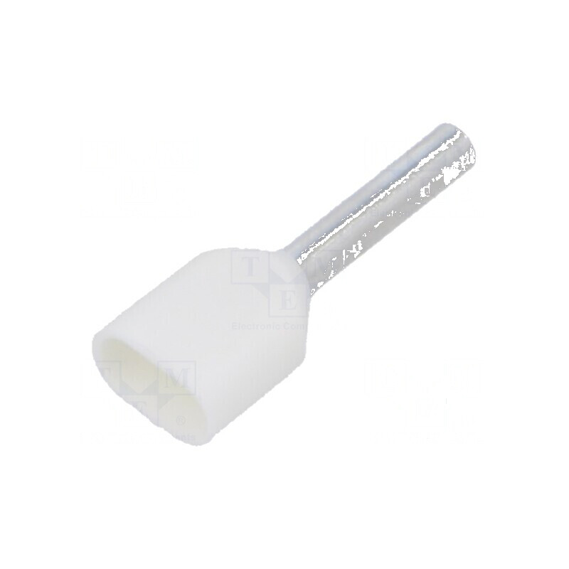 Vârf tub capăt izolată dublă cupru 0,5mm² 8mm cositorit | Electronic-mag.ro | Componente Electronice Vârf tub capăt izolată dublă cupru 0,5mm² 8mm cositorit | Electronic-mag.ro | Componente Electronice