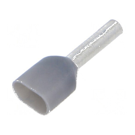 Vârf tub capăt izolată dublă cupru 0,75mm² 8mm cositorit | Electronic-mag.ro | Componente Electronice