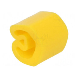 Marker de marcaj gol 1,3-3mm PVC galben -30 la 80°C CLI C H 3mm | Electronic-mag.ro | Componente Electronice