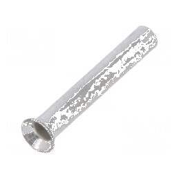Vârf tub de capăt neizolat cupru 0,14mm² 6mm cositorit | Electronic-mag.ro | Componente Electronice