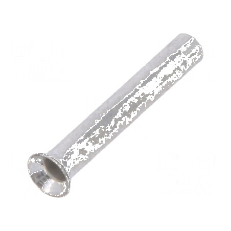 Vârf tub de capăt neizolat cupru 0,14mm² 6mm cositorit | Electronic-mag.ro | Componente Electronice