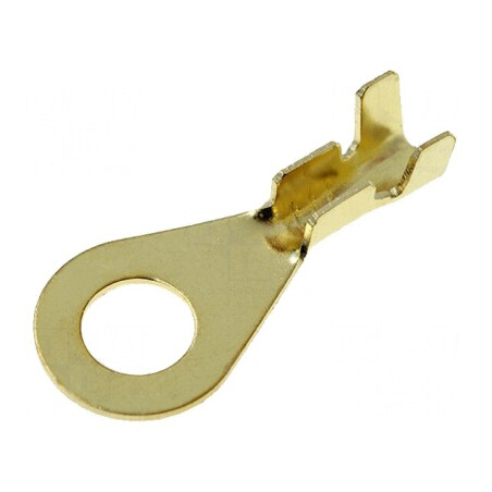 Terminal inelar M5 0,8-2,5mm2 neizolat crimpate | Electronic-mag.ro | Componente Electronice