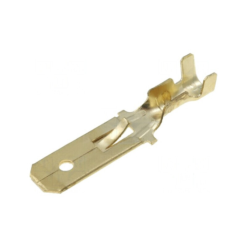 Terminal plat 6,3mm 1-2,5mm² clichet tată | Electronic-mag.ro | Componente Electronice Terminal plat 6,3mm 1-2,5mm² clichet tată | Electronic-mag.ro | Componente Electronice