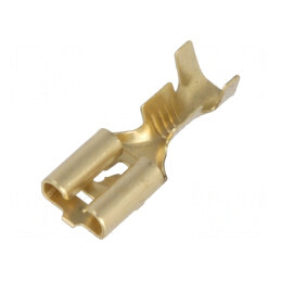 Terminal plat 6,3mm mamă 1÷2,5mm² crimpat pe cablu | Electronic-mag.ro | Componente Electronice