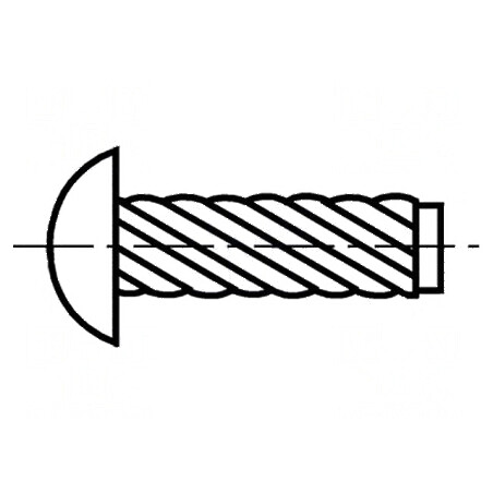 Nit cu şurub din oţel călit BN 896 - Lungime 4,76mm | Electronic-mag.ro | Componente Electronice