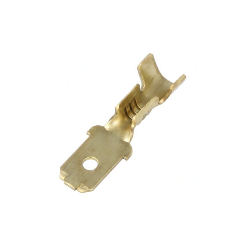 Terminal plat 4,8mm tată 0,1-1mm² crimpat pe cablu | Electronic-mag.ro | Componente Electronice