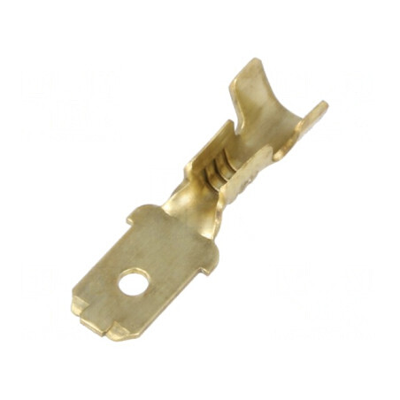 Terminal plat 4,8mm tată 0,1-1mm² crimpat pe cablu | Electronic-mag.ro | Componente Electronice