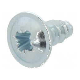 Şurub pentru plastic cu flanşă 2,9x6,5 Cap buton Phillips PH1 | Electronic-mag.ro | Componente Electronice
