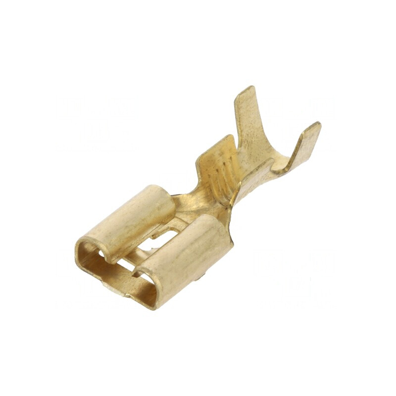 Terminal plat 6,3mm 0,8mm mamă pentru cablu 1÷2,5mm2 crimpat | Electronic-mag.ro | Componente Electronice Terminal plat 6,3mm 0,8mm mamă pentru cablu 1÷2,5mm2 crimpat | Electronic-mag.ro | Componente Electronice