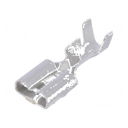 Terminal plat 6,3mm mamă 1÷2,5mm2 crimpat pe cablu | Electronic-mag.ro | Componente Electronice