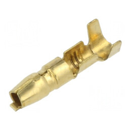 Terminal rotund tată Ø 4mm 0,75-2mm² crimpat pe cablu | Electronic-mag.ro | Componente Electronice