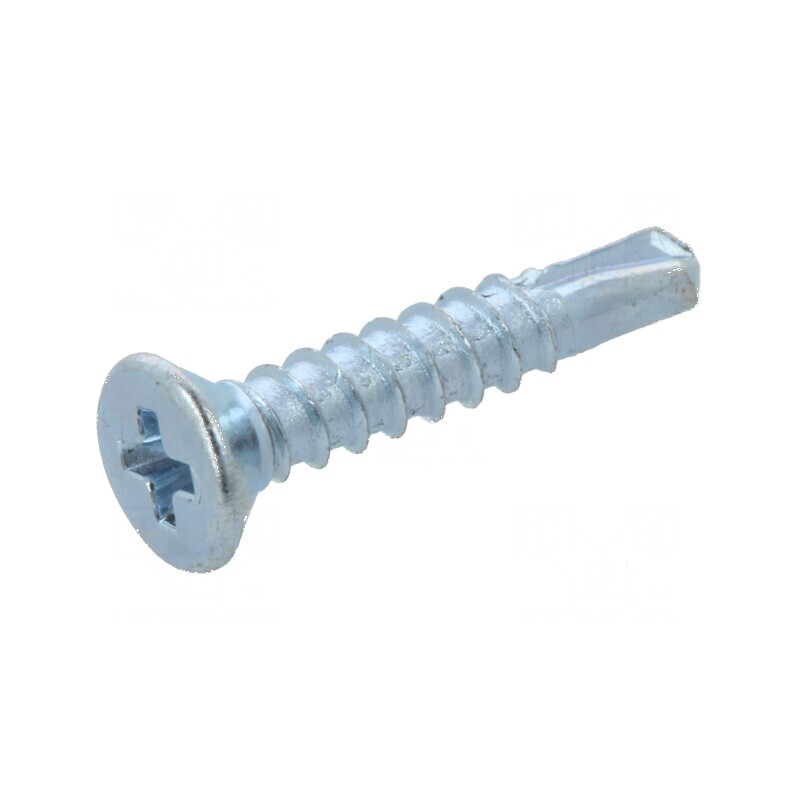 Şurub metal 3,5x16 îngropat Phillips PH2 oţel călit | Electronic-mag.ro | Componente Electronice