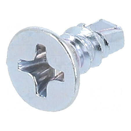 Şurub metal 3,5x9,5 PH2 îngropat oţel călit | Electronic-mag.ro | Componente Electronice