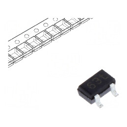 Diodă Schottky SMD 40V 0,12A SOT323 | Electronic-mag.ro | Componente Electronice