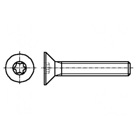 Şurub M4x6 Cap îngropat Torx TX20 Oțel Inoxidabil A2 | Electronic-mag.ro | Componente Electronice