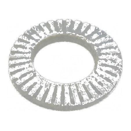 Şaibă dinţată M5 D10mm h1,5mm oţel elastic | Electronic-mag.ro | Componente Electronice