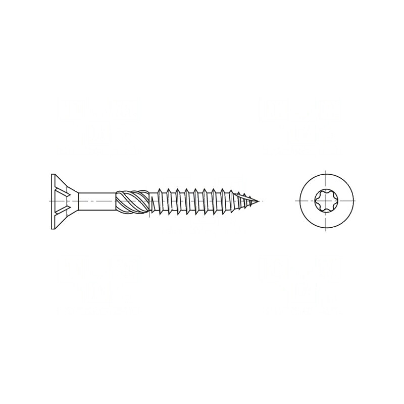 Şurub lemn 4,5x40 Torx TX20 oţel zincat | Electronic-mag.ro | Componente Electronice Şurub lemn 4,5x40 Torx TX20 oţel zincat | Electronic-mag.ro | Componente Electronice