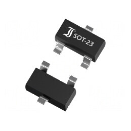 Diodă SMD 200V 225mA 50ns SOT23 Ufmax 1,25V | Electronic-mag.ro | Componente Electronice