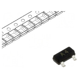 Diodă SMD 70V 0,2A 6ns SOT23 | Electronic-mag.ro | Componente Electronice