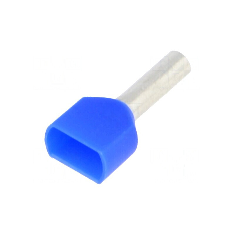 Vârf tub capăt izolată dublă cupru 2,5mm² 10mm cositorit | Electronic-mag.ro | Componente Electronice Vârf tub capăt izolată dublă cupru 2,5mm² 10mm cositorit | Electronic-mag.ro | Componente Electronice