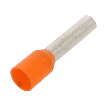 Vârf cupru izolată 4mm² 12mm cositorit crimpat | Electronic-mag.ro | Componente Electronice