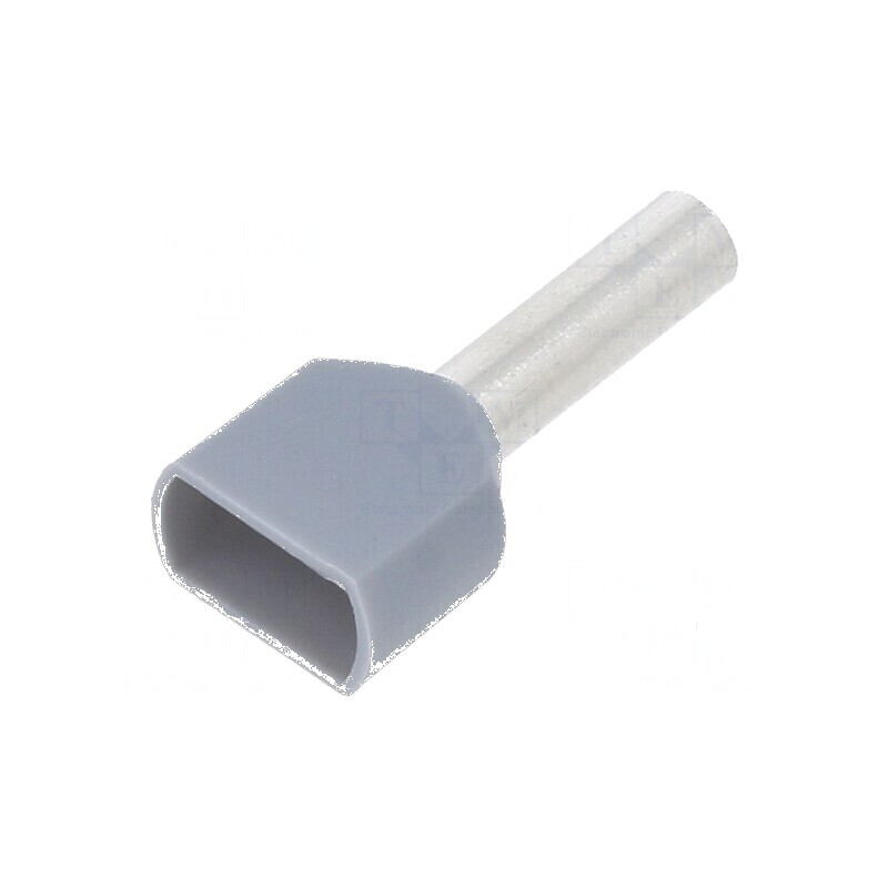 Tub de capăt izolată dublă cupru 2,5mm2 10mm cositorit | Electronic-mag.ro | Componente Electronice Tub de capăt izolată dublă cupru 2,5mm2 10mm cositorit | Electronic-mag.ro | Componente Electronice