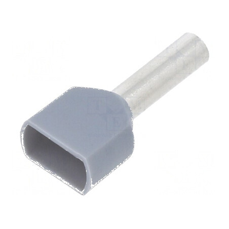 Tub de capăt izolată dublă cupru 2,5mm2 10mm cositorit | Electronic-mag.ro | Componente Electronice