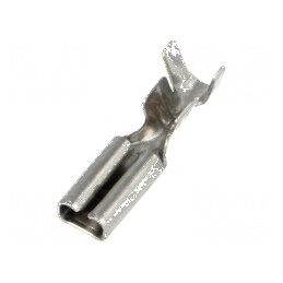 Terminal plat 2,8mm mamă 0,5-1,25mm² crimpat pe cablu | Electronic-mag.ro | Componente Electronice