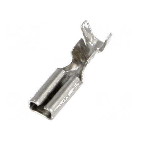 Terminal plat 2,8mm mamă 0,5-1,25mm² crimpat pe cablu | Electronic-mag.ro | Componente Electronice