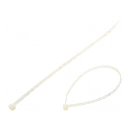 Colier de strângere poliamidă 250mm 4,8mm 220N naturală | Electronic-mag.ro | Componente Electronice