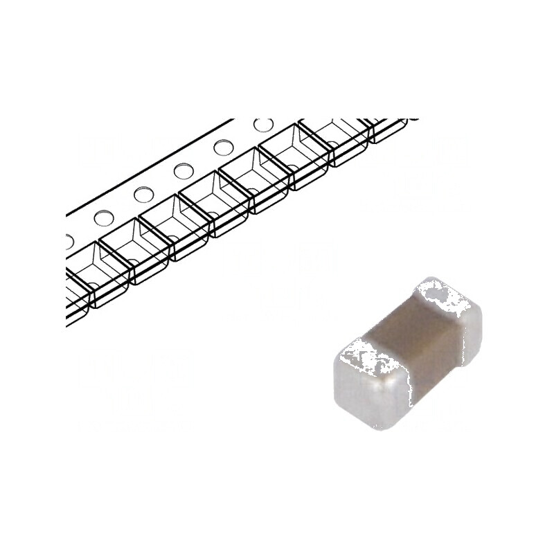 Condensator ceramic MLCC 47nF 16V X7R ±10% SMD 0402 | Electronic-mag.ro | Componente Electronice