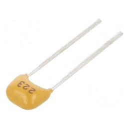 Condensator ceramic 22nF 100V X7R ±10% THT 2,54mm | Electronic-mag.ro | Componente Electronice