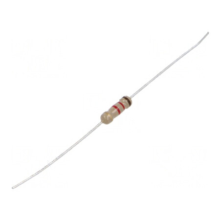 Rezistor carbon THT 1,2kΩ 500mW ±5% Ø3x9mm axial | Electronic-mag.ro | Componente Electronice