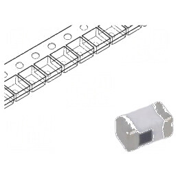 Inductor ceramic SMD 0603 12uH 600mA 280mΩ 100MHz -55÷125°C | Electronic-mag.ro | Componente Electronice
