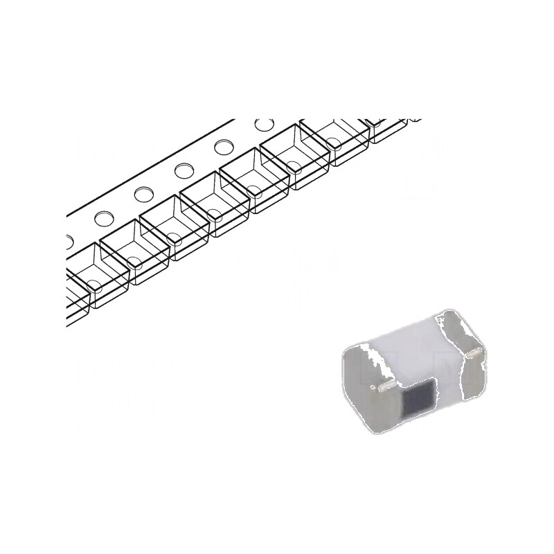 Inductor ceramic SMD 0603 12uH 600mA 280mΩ 100MHz -55÷125°C | Electronic-mag.ro | Componente Electronice