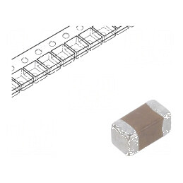 Condensator ceramic MLCC 10uF 25V X5R ±20% SMD 1206 | Electronic-mag.ro | Componente Electronice