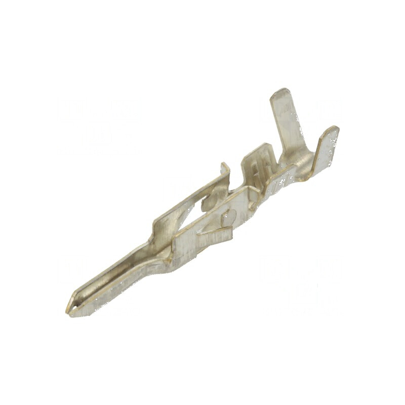 Pin tată alamă cositorit 22AWG-18AWG crimpate 5A | Electronic-mag.ro | Componente Electronice
